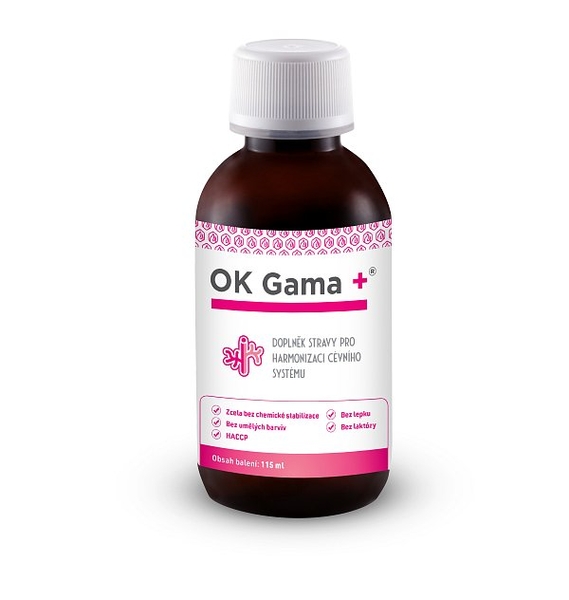 OKG OK Gama plus 115 ml | Pro harmonizaci cévního a pohybového systému
